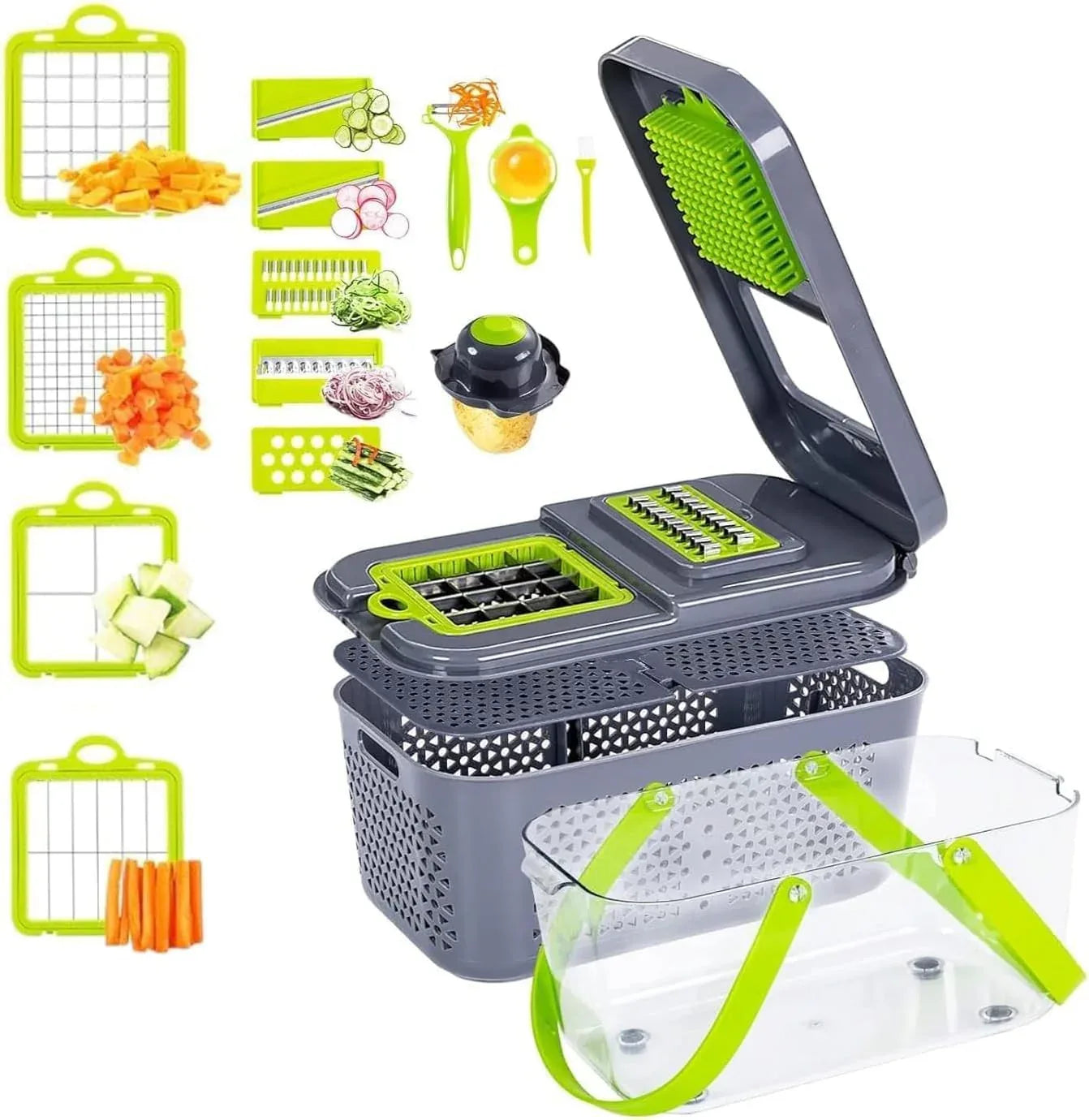 Coupe-légumes multifonctionnel 22 en 1 - Ghirbclic