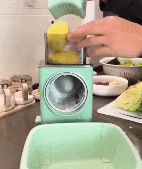 Coupe-Légumes Manuel Multifonction 3 Lames - Ghirbclic