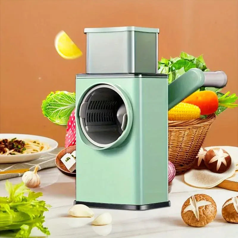 Coupe-Légumes Manuel Multifonction 3 Lames - Ghirbclic