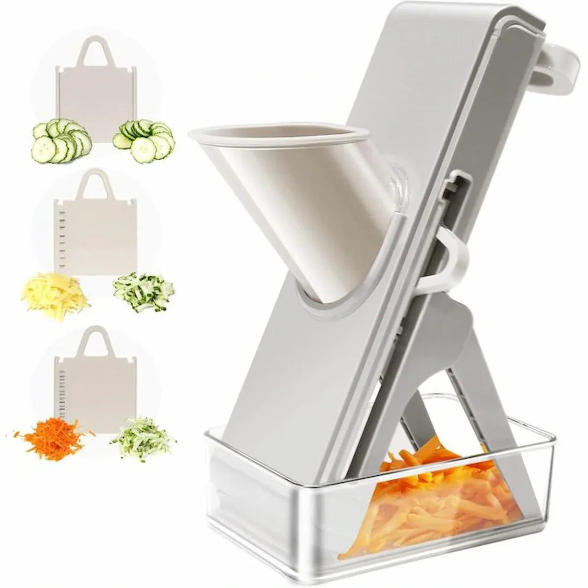 Mandoline Pliante Coupe Légumes 5 en 1 - Ghirbclic