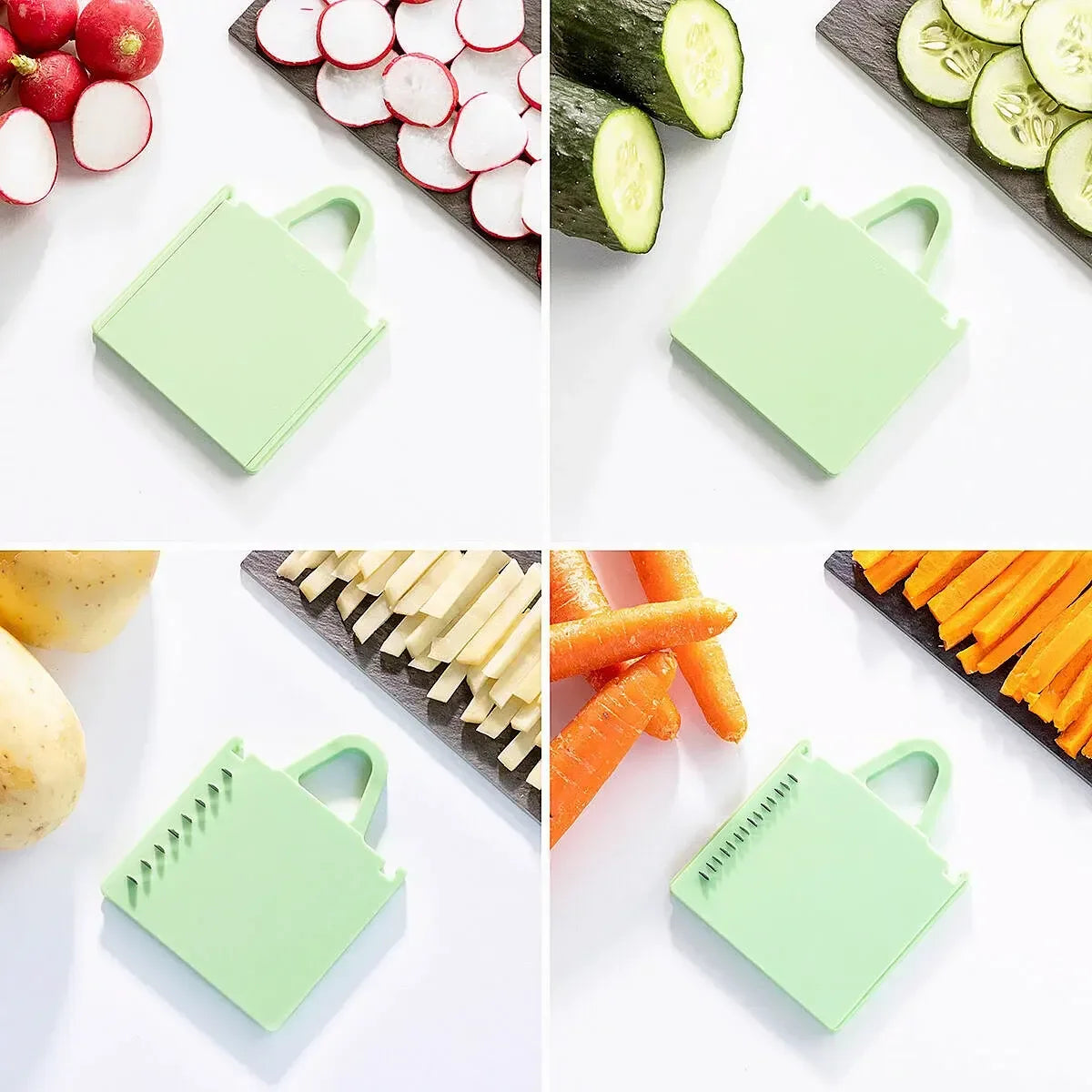 Mandoline Pliante Coupe Légumes 5 en 1 - Ghirbclic