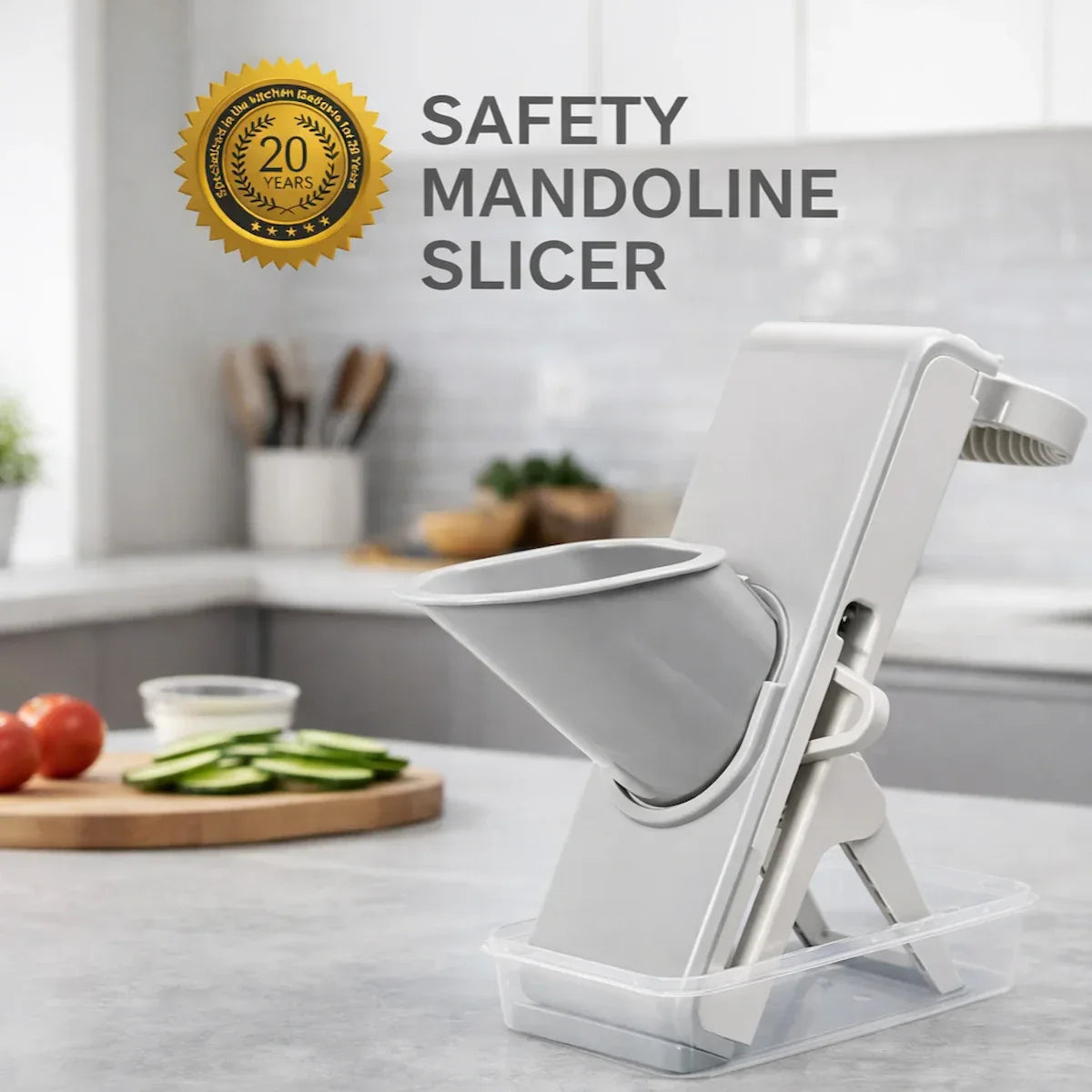 Mandoline Pliante Coupe Légumes 5 en 1 - Ghirbclic