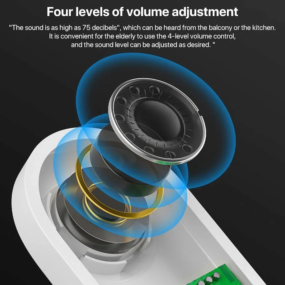 Écouteurs Bluetooth Sans Fil ANC i-SOUND Blanc - Ghirbclic