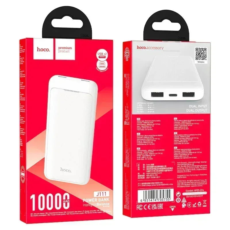 Power Bank HOCO J111 Smart Charge 10000mAh - Ghirbclic