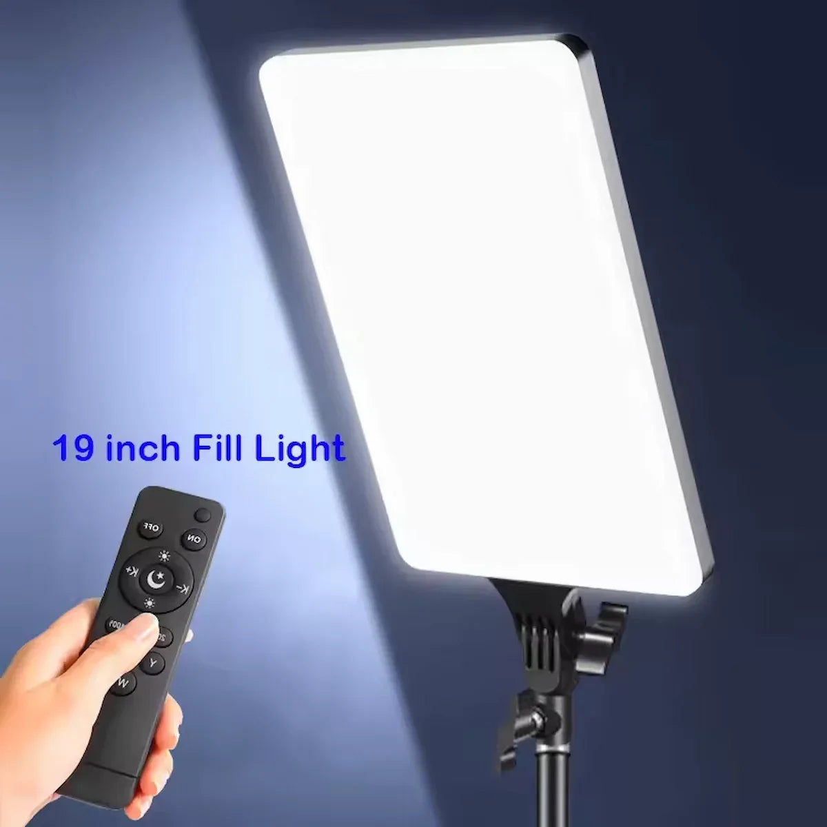 Panneau LED 19 Pouces avec Télécommande pour Studio Photo et Vidéo - Ghirbclic