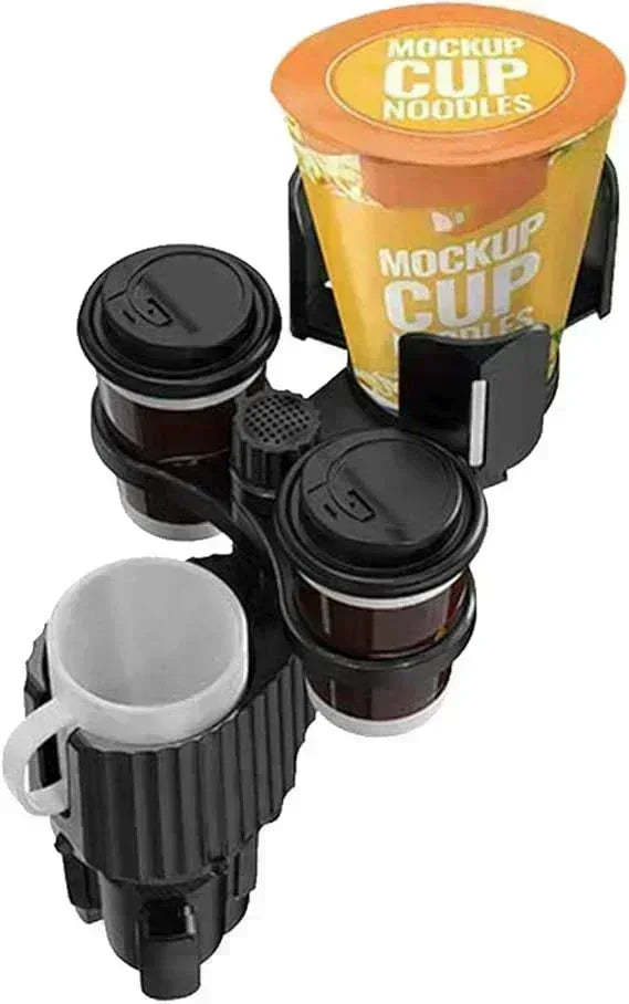 Porte-gobelet de voiture extensible et rotatif à 360° - Ghirbclic