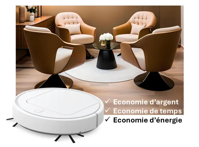 Robot Aspirateur Intelligent Automatique - Ghirbclic