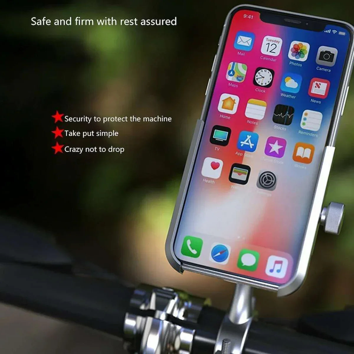 Support de Téléphone et GPS pour Guidon - Ghirbclic