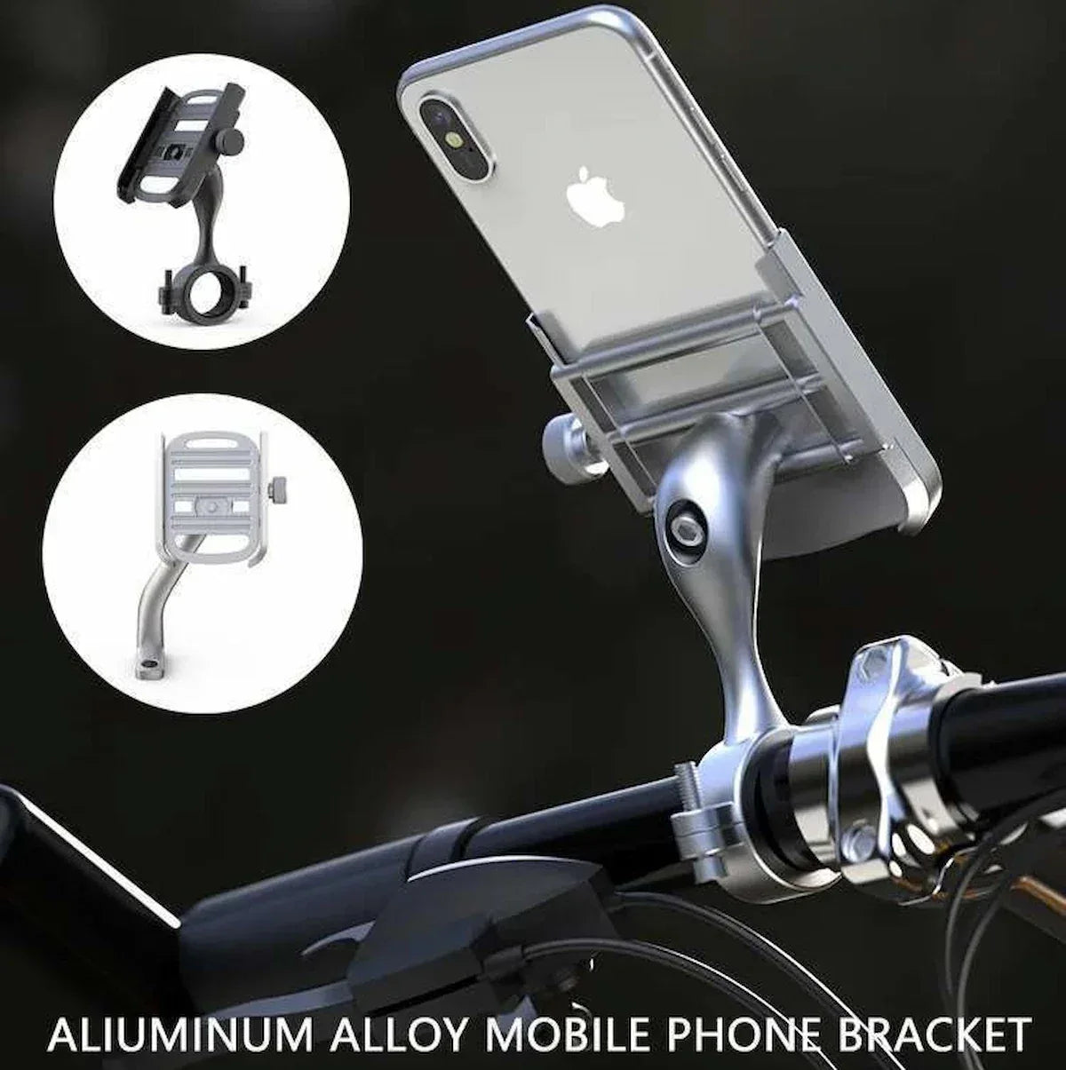 Support de Téléphone et GPS pour Guidon - Ghirbclic