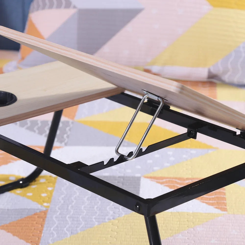 Table Pliable Portable en Bois MDF - Ghirbclic